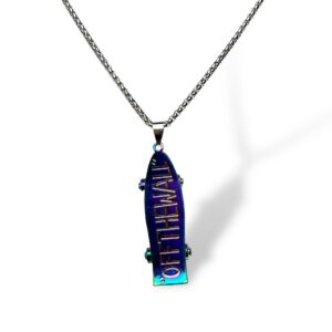 Off the Wall Skateboard Pendant For Men